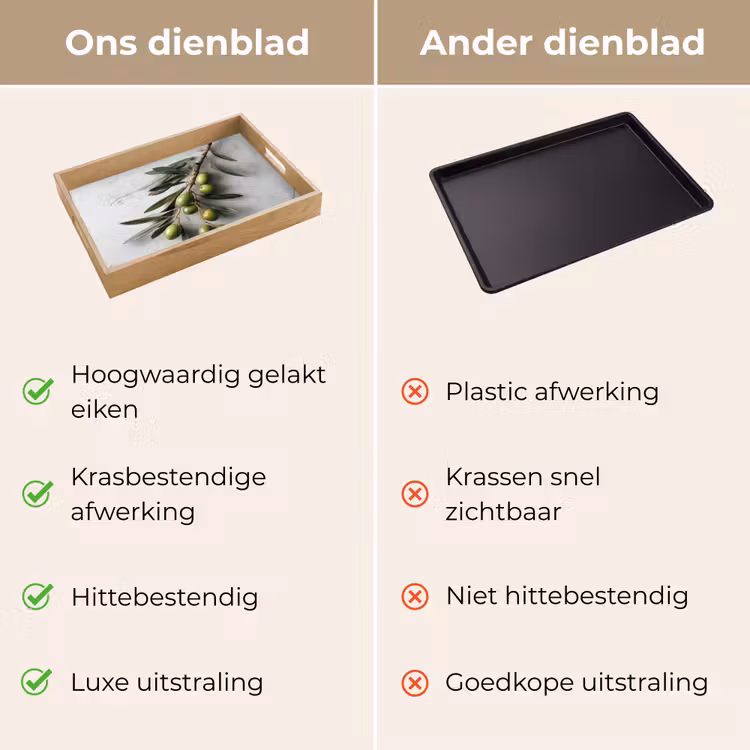 Dienblad - Olijventak - Beton - Mediterraan — 9