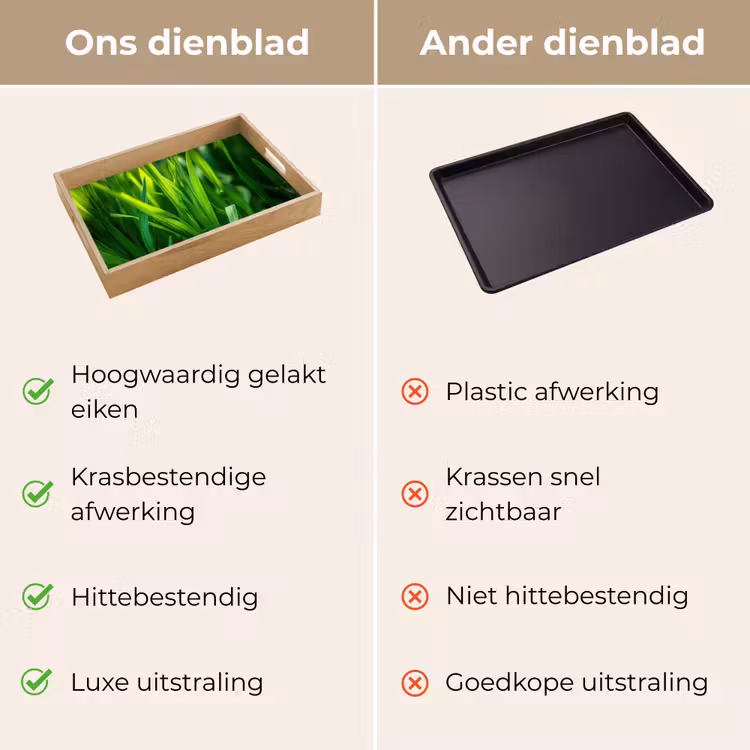 Dienblad - Grassprieten - Lichtinval - Groen — 9