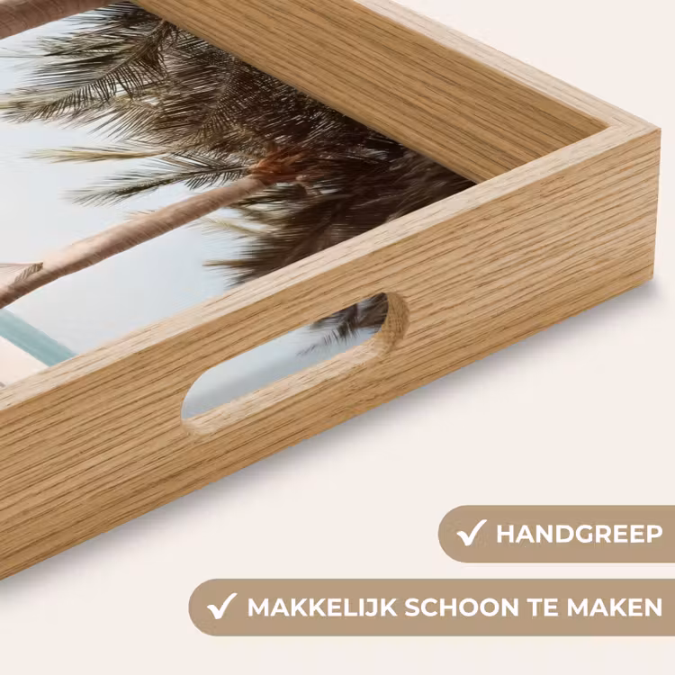 Dienblad - Hangmat - Palmbomen - Strand - Zee — 8