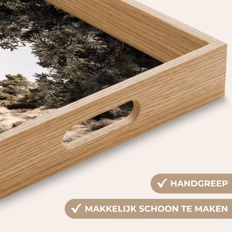 Dienblad - Rotsen - Zee - Boom - Groen — 8
