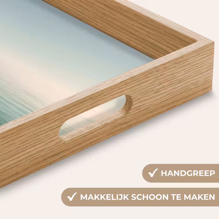 Dienblad - Zee - Horizon - Blauw - Mist — 8