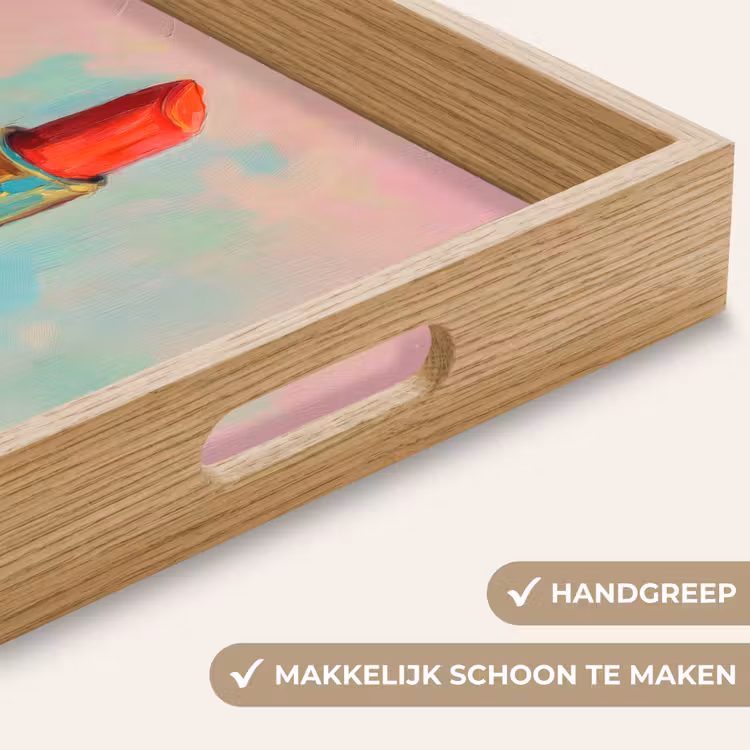 Dienblad - Lippenstift - Rood - Penseelstreken — 8