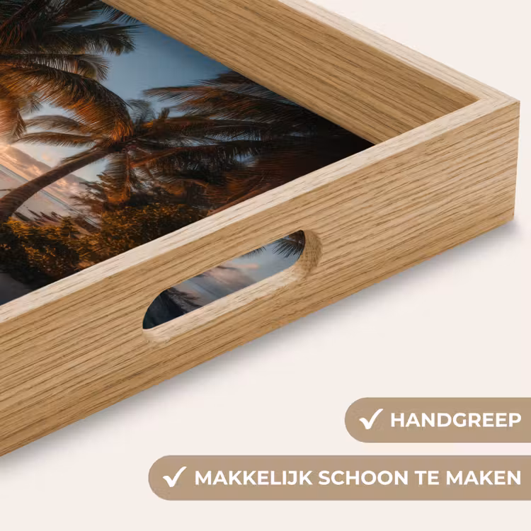 Dienblad - Palmbomen - Hangmat - Strand - Zonsondergang — 8