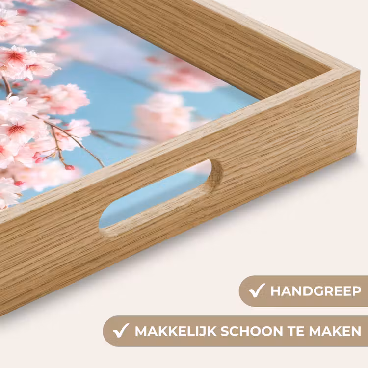 Dienblad - Takken - Bloesems - Roze — 8