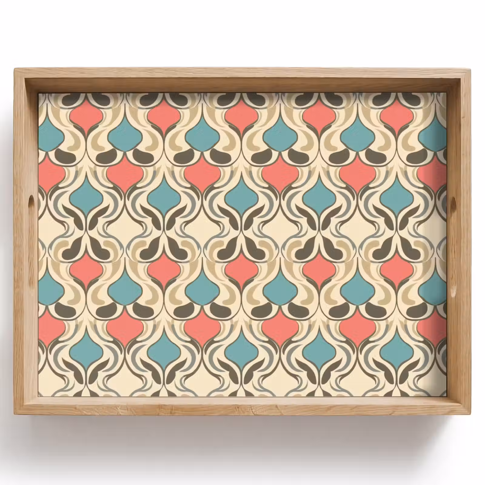 Dienblad - Barok - Retro - Kleurrijk — 1