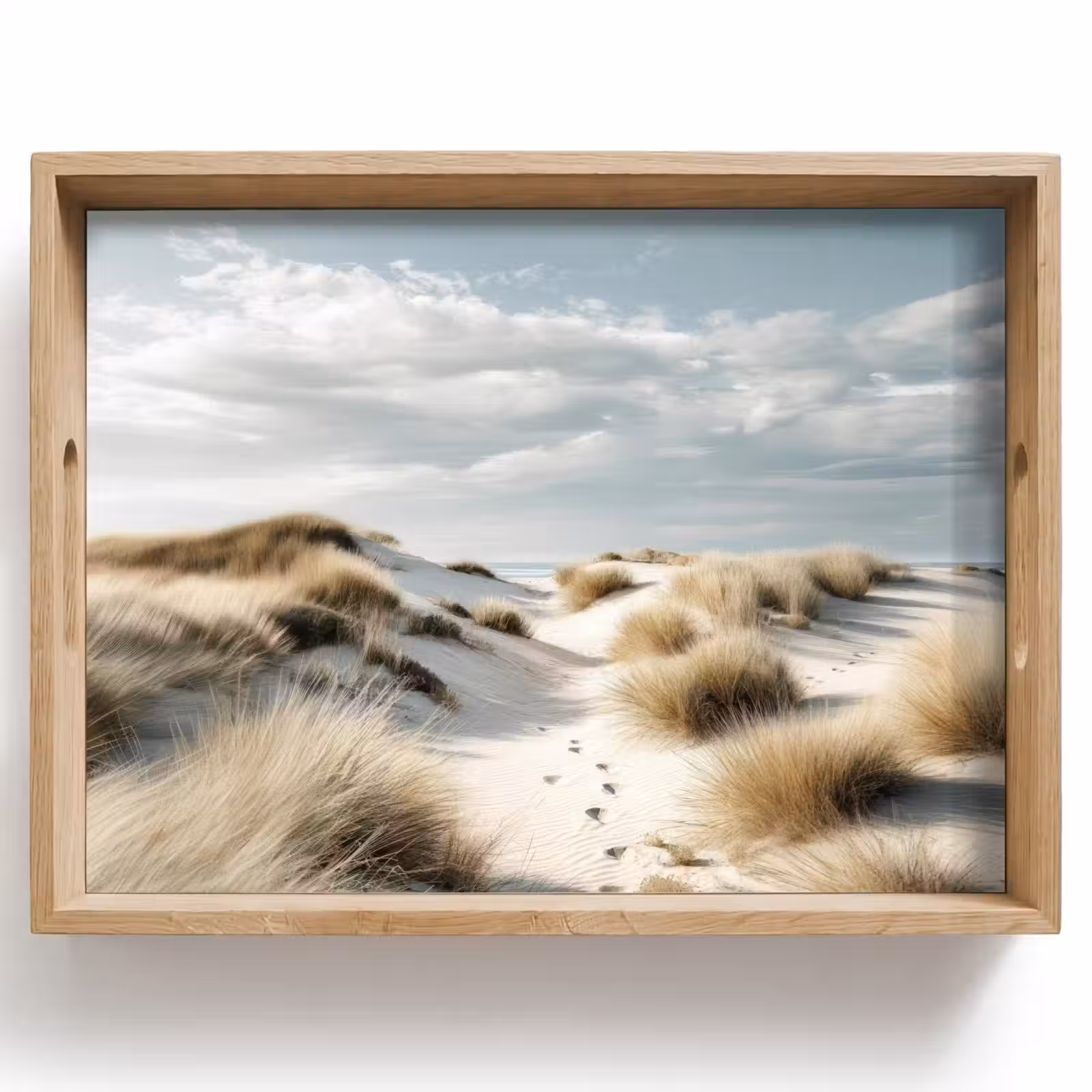 Dienblad - Duinen - Gras - Sporen - Wolken — 1