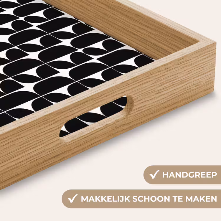 Dienblad - Modern - Geometrisch - Zwart — 8