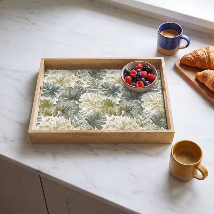 Dienblad - Bladeren - Botanisch - Groen — 3