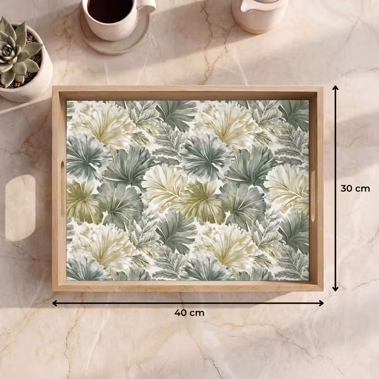 Dienblad - Bladeren - Botanisch - Groen — 7
