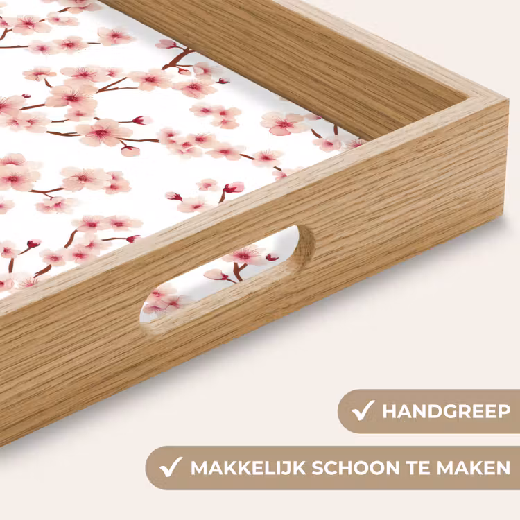Dienblad - Kersenbloesem - Takken - Roze — 8