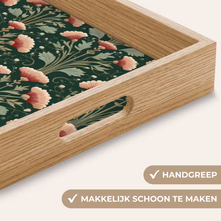 Dienblad - Patroon - Botanisch - Kleurrijk — 8