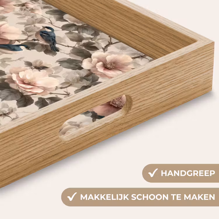 Dienblad - Klassiek - Vogels - Kleurrijk — 8