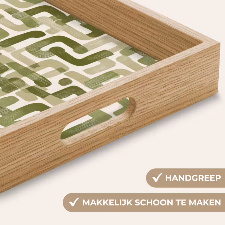 Dienblad - Modern - Grafisch - Groen — 8
