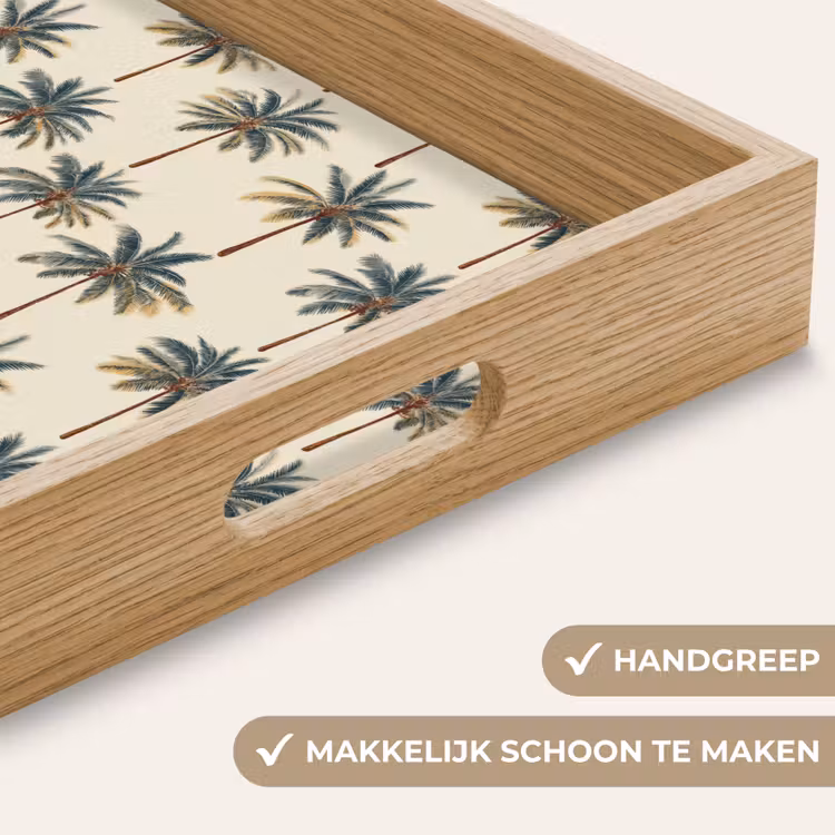 Dienblad - Palmbomen - Tropisch - Groen — 8