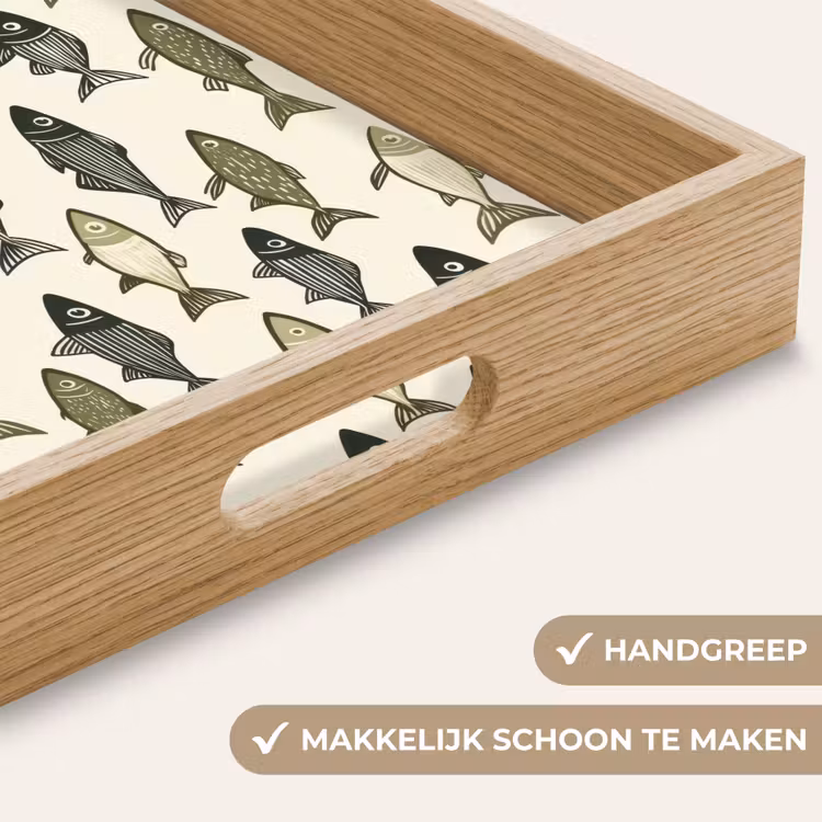Dienblad - Vissen - Klassiek - Groen — 8