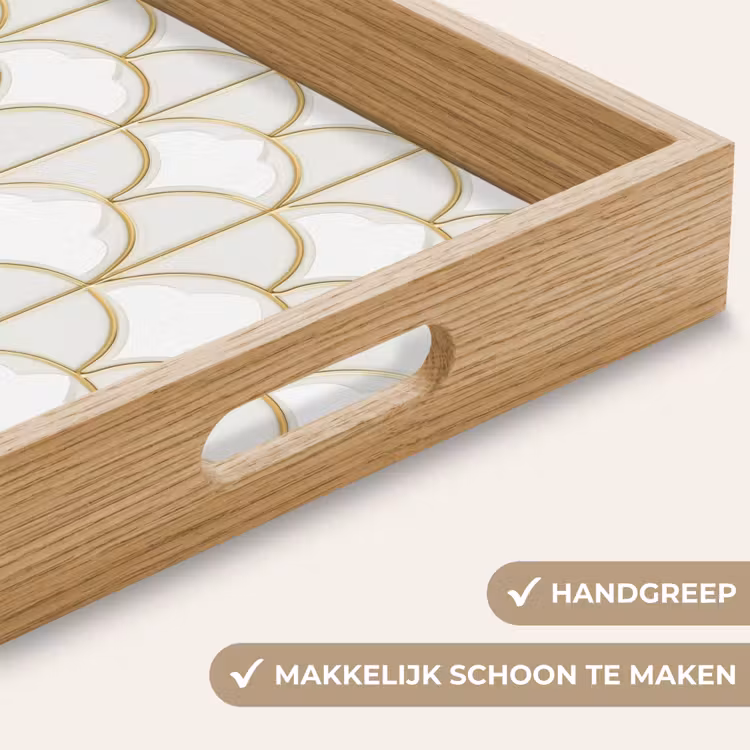 Dienblad - Mozaïek - Bogen - Goud — 8