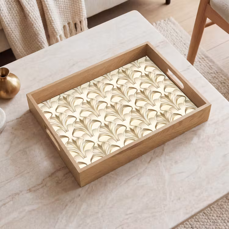 Dienblad - Ornament - Barok - Goud — 2