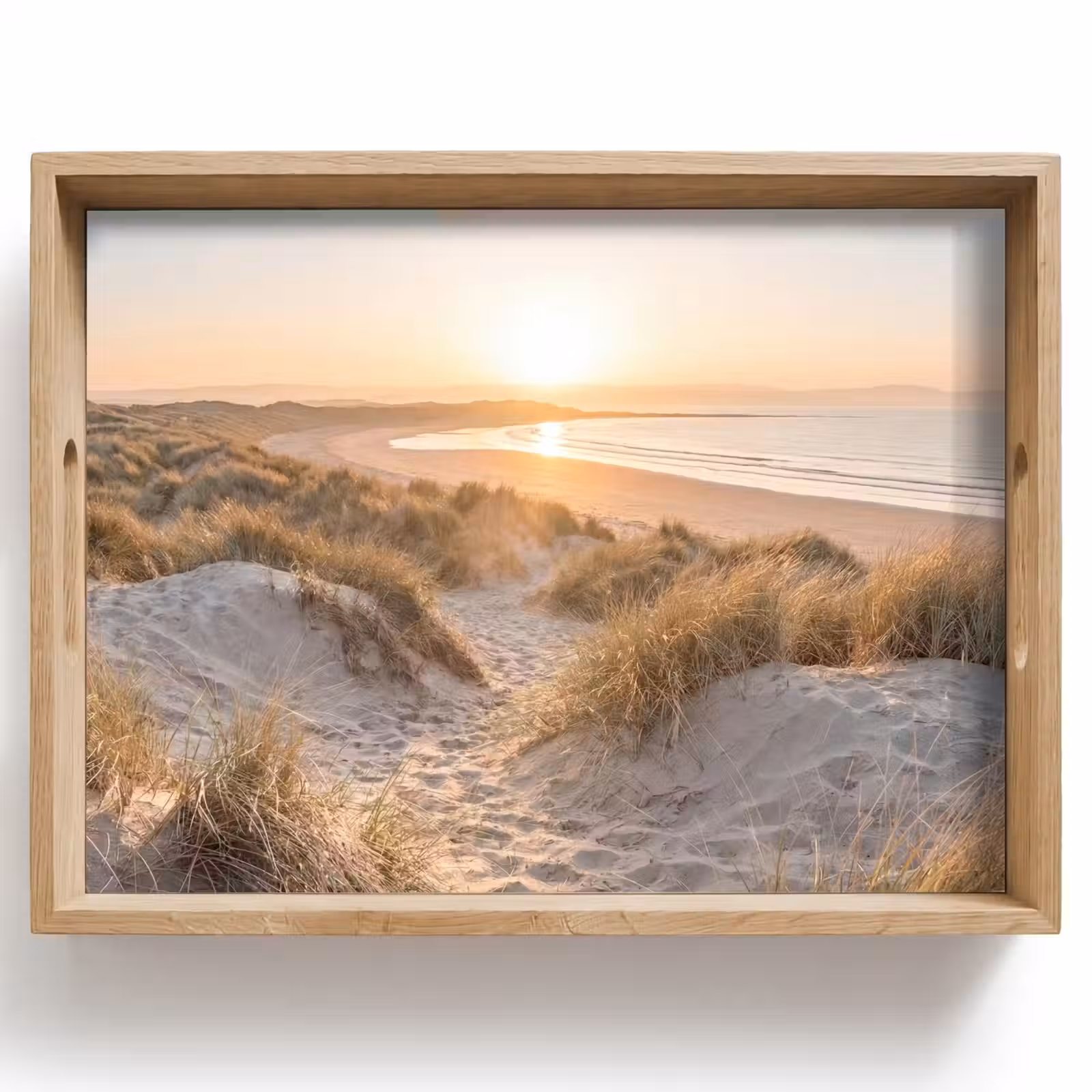Dienblad - Duinen - Strand - Zee — 1