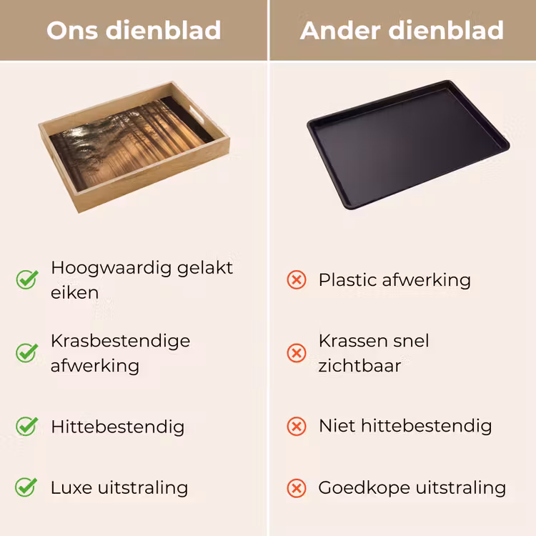 Dienblad - Bos - Mist - Zonlicht — 9
