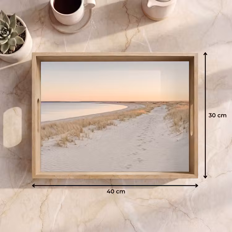 Dienblad - Kustlijn - Horizon - Hek — 7