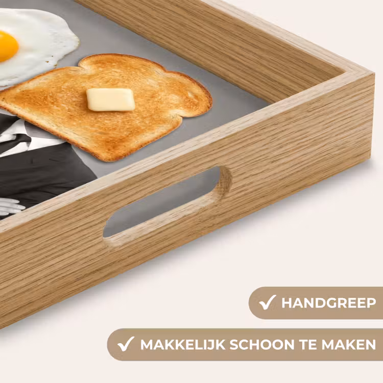 Dienblad - Ontbijt - Koppel - Ei - Brood — 8