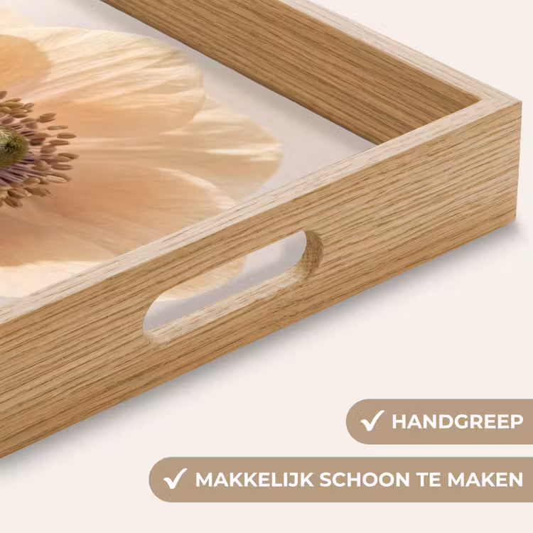 Dienblad - Bloem - Minimalistisch - Groen — 8