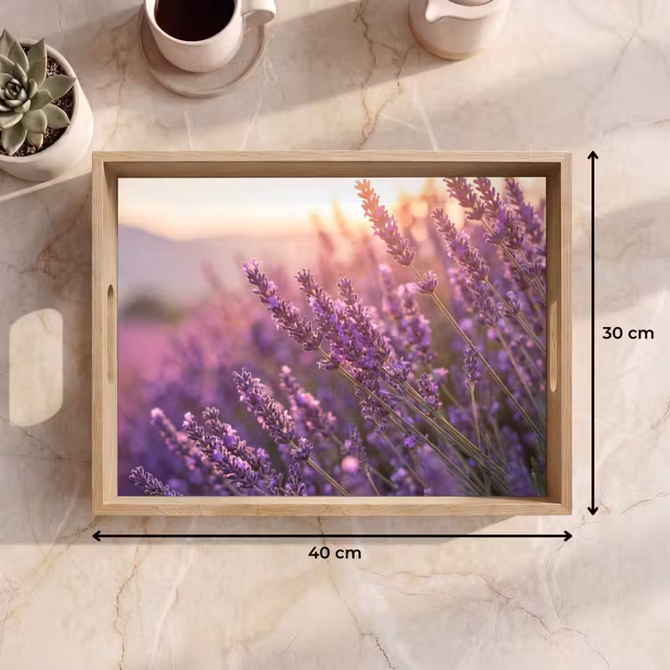 Dienblad - Lavendel - Paars - Zonlicht — 7