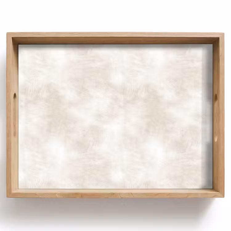 Dienblad - Subtiel - Structuur - Beige — 1
