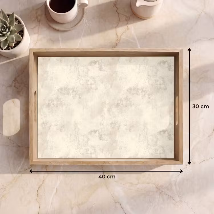 Dienblad - Patroon - Organisch - Beige — 7