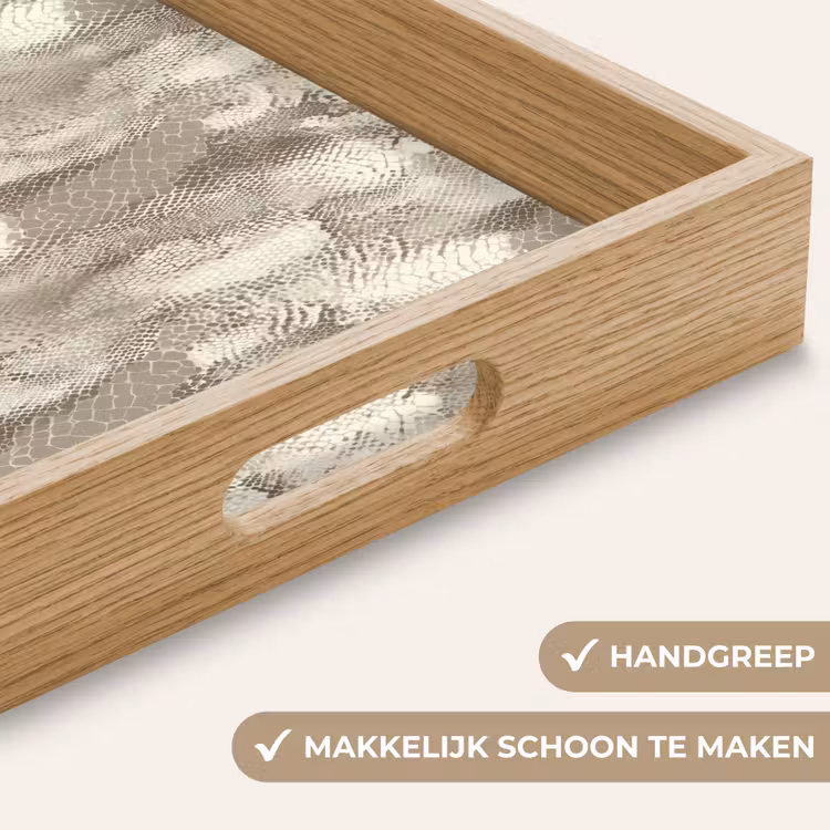 Dienblad - Slang - Textuur - Zand — 8