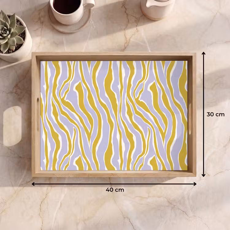 Dienblad - Zebra - Modern - Meerkleurig — 7
