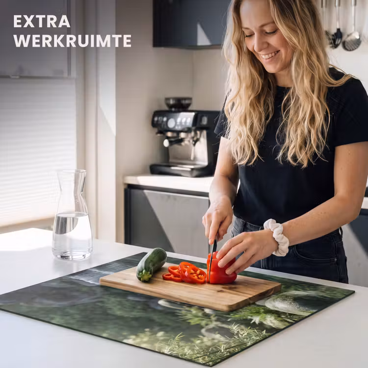 Inductie beschermer - Beek - Waterval - Natuur - Groen — 5