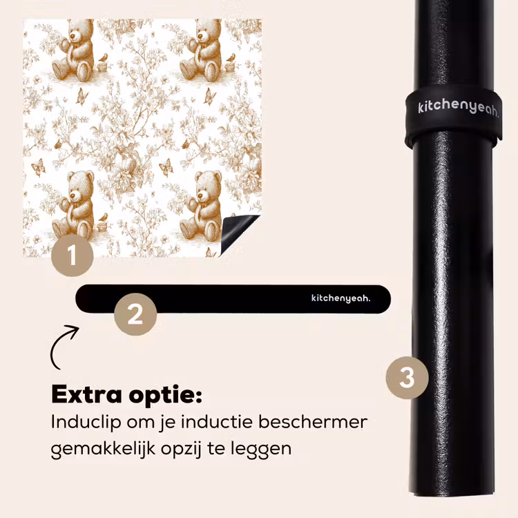 Inductie beschermer - Beer - Tijdloos - Bruin — 8