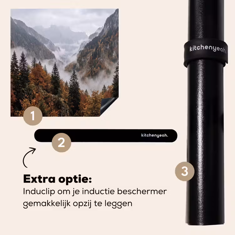 Inductie beschermer - Bergen - Vallei - Mist - Herfst - Natuur — 8