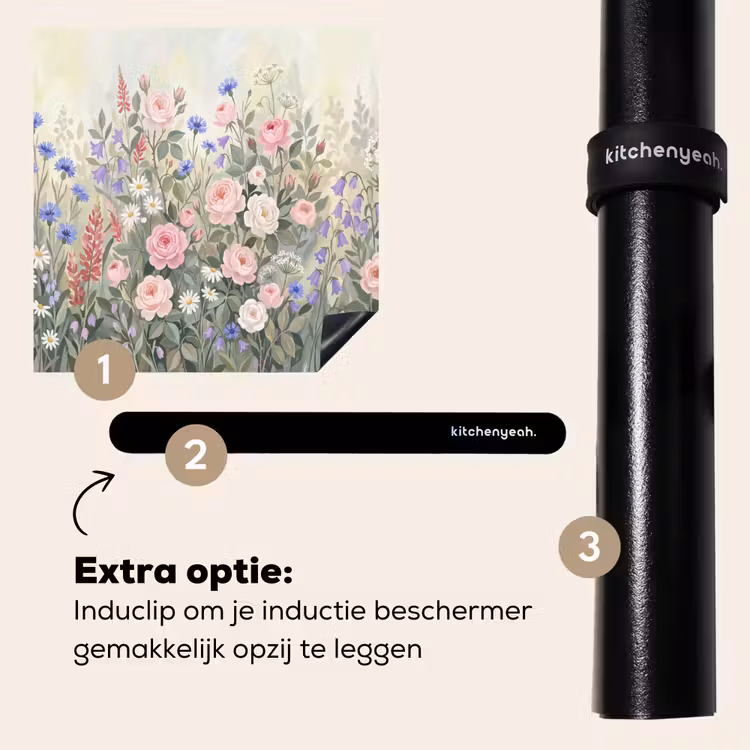 Inductie beschermer - Bloemen - Tuin - Natuur - Kleurrijk — 8