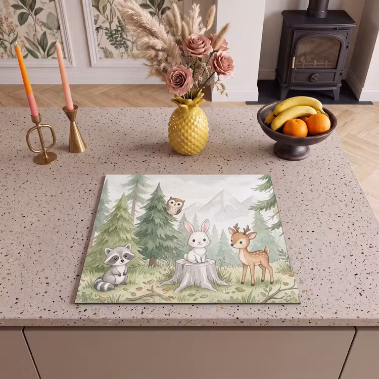Inductie beschermer - Bos - Dieren - Groen — 3