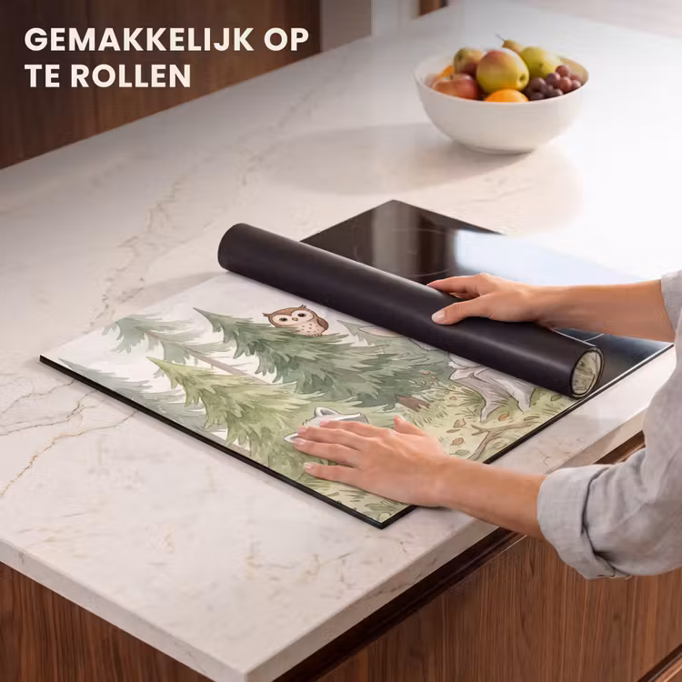 Inductie beschermer - Bos - Dieren - Groen — 7
