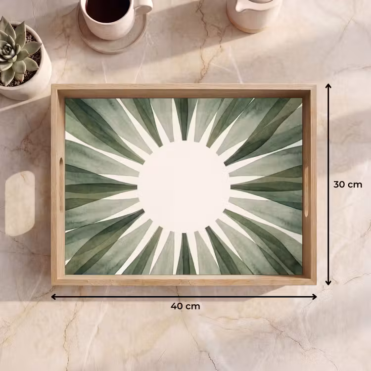 Dienblad - Planten - Abstract - Waterverf - Groen - Natuur — 7
