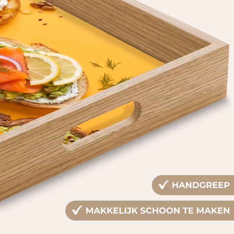 Dienblad - Eten - Brood - Ontbijt - Modern - Kleurrijk — 8