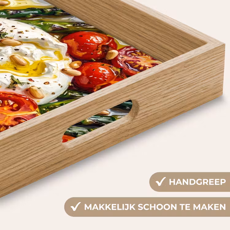 Dienblad - Eten - Groenten - Kaas - Modern - Vers — 8
