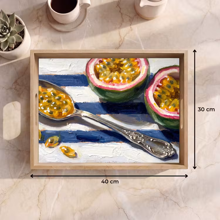 Dienblad - Eten - Passievrucht - Tropisch - Modern - Kleurrijk — 7