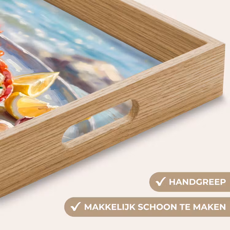 Dienblad - Eten - Zee - Kust - Modern - Blauw — 8
