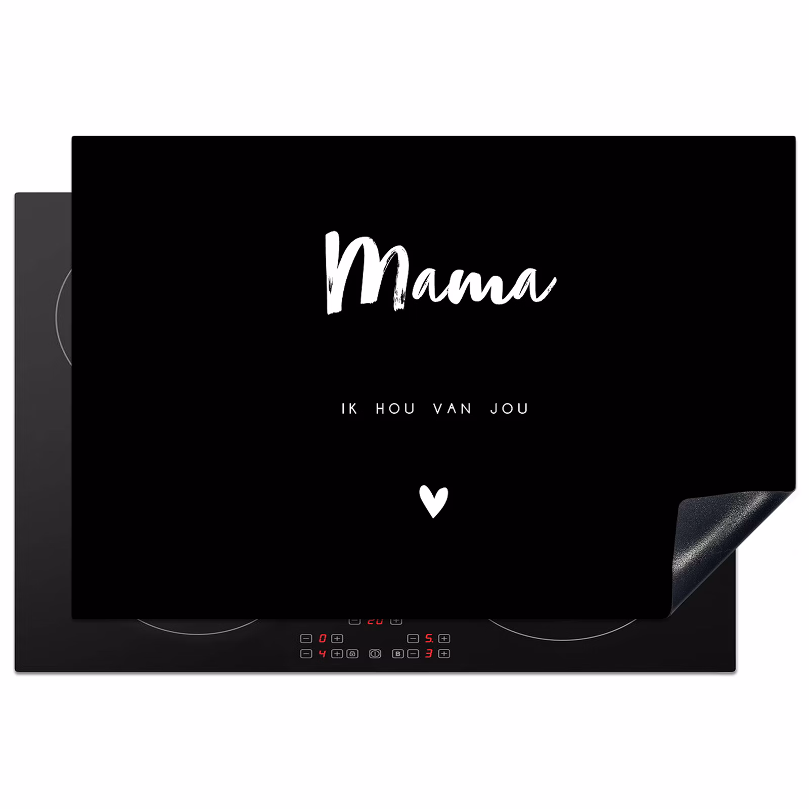 Inductie beschermer - Mama met tekst — 1