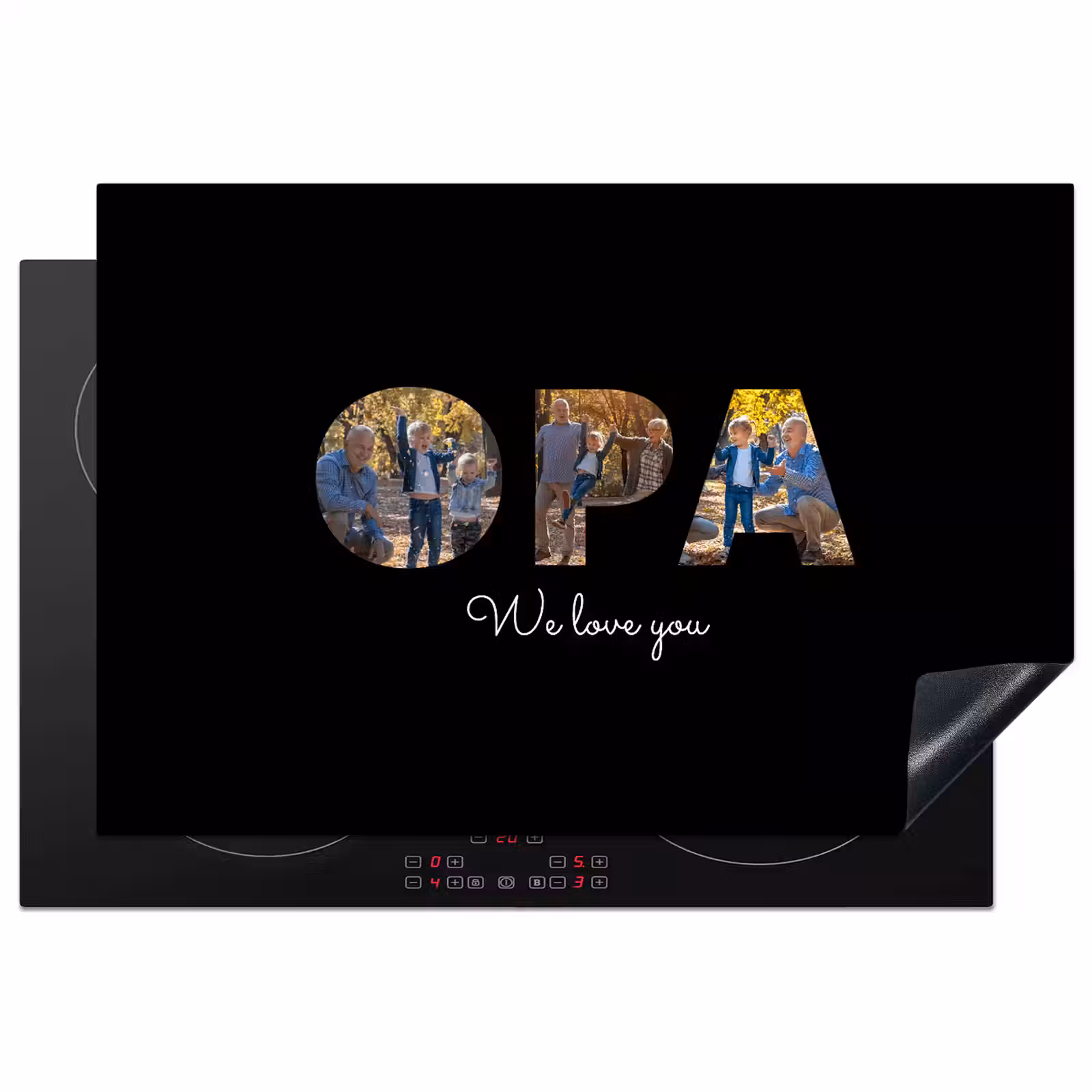 Inductie beschermer - Opa met foto's — 1