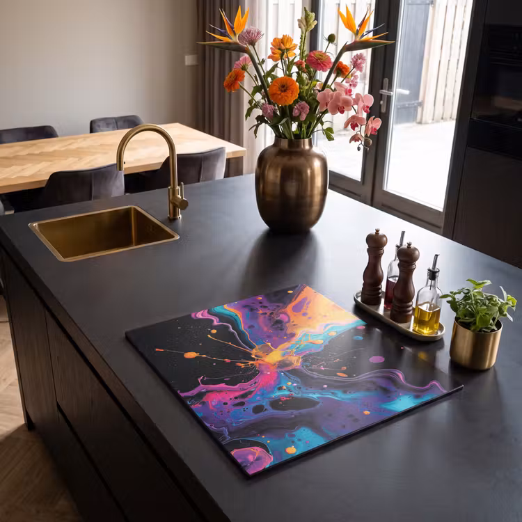 Inductie beschermer - Kosmische Kleurexplosie — 2