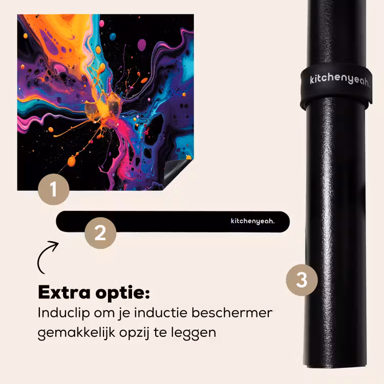 Inductie beschermer - Kosmische Kleurexplosie — 8