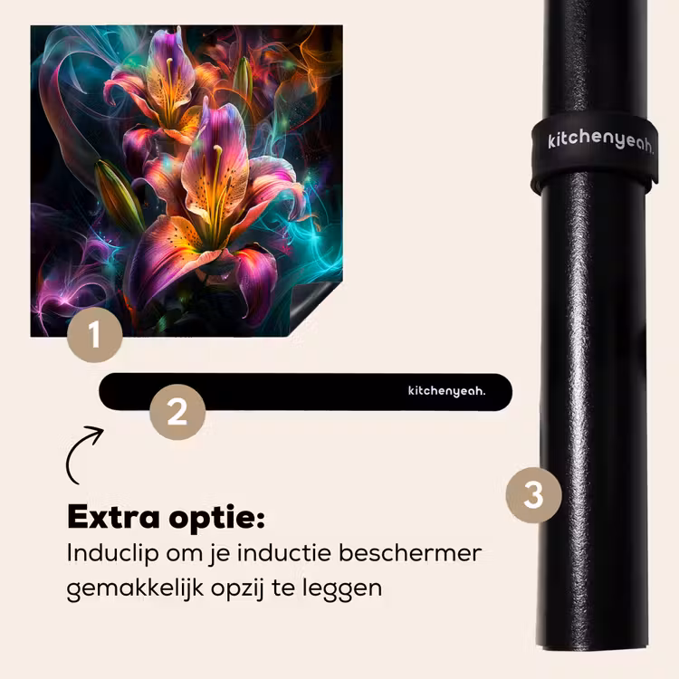 Inductie beschermer - Spectaculaire Lelie Lichtshow — 8