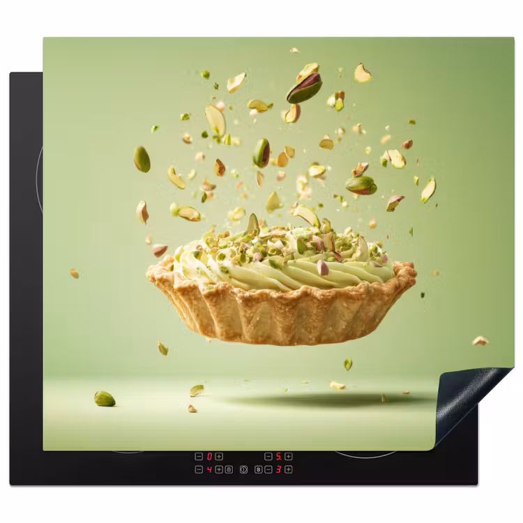 Inductie beschermer - Pistache - Taart - Noten - Eten — 1
