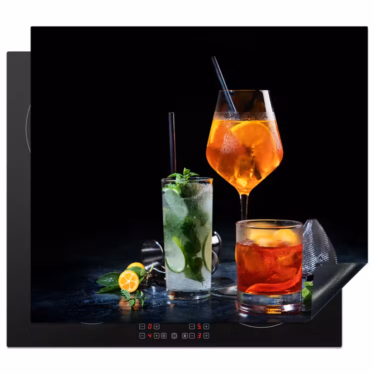 Inductie beschermer - Cocktailcollectie in Schemerlicht — 1