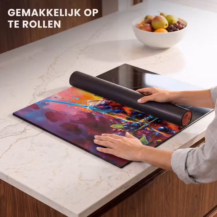 Inductie beschermer - Explosie van Fruit en Kleur — 7